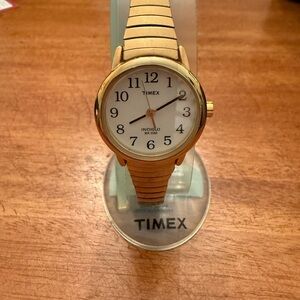 Women’s Easy Read Timex Gold-Tone Indiglo Watch